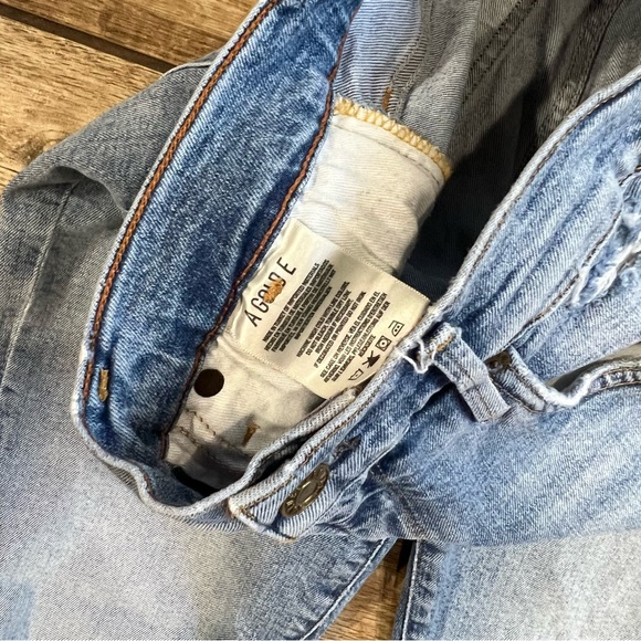 Agolde Sophie Crop in Outsider High Rise Jeans Size 25 Distressed Skinny Denim - Picture 14 of 15